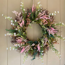 Load image into Gallery viewer, Wild Heather Wreath 60cm