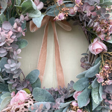Load image into Gallery viewer, Lambs Ear, Eucalyptus Wreath & Rose Wreath - Field & Rose