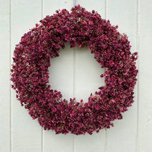 Load image into Gallery viewer, Ruby Gypsophila Wreath - Large