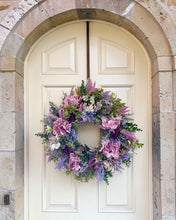 Load image into Gallery viewer, Secret Garden Wreath - Purple - Field & Rose