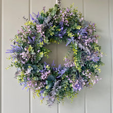 Load image into Gallery viewer, Eucalyptus & Lavender Wreath