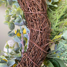 Load image into Gallery viewer, Daffodil & Easter Egg Wreath - Field & Rose