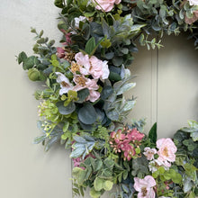 Load image into Gallery viewer, Pink Cherry Blossom Wreath