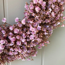 Load image into Gallery viewer, Pink Gypsophila Wreath - Large