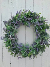 Load image into Gallery viewer, Lavender Wreath - Large - Field & Rose