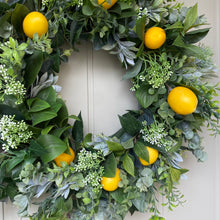 Load image into Gallery viewer, Lemon Wreath