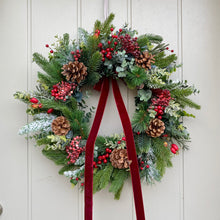 Load image into Gallery viewer, Very Berry Wreath - Medium - Field & Rose