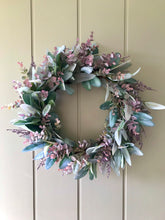 Load image into Gallery viewer, Lambs Ear & Eucalyptus Wreath - Field & Rose