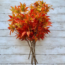 Load image into Gallery viewer, Faux Silk Maple Spray