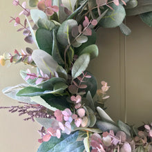 Load image into Gallery viewer, Lambs Ear & Eucalyptus Wreath - Field & Rose