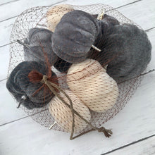 Load image into Gallery viewer, Bag of Velvet Pumpkins - Field & Rose