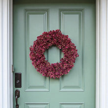 Load image into Gallery viewer, Ruby Gypsophila Wreath