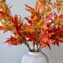 Load image into Gallery viewer, Faux Silk Maple Spray