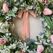 Load image into Gallery viewer, Blush Tulip Wreath - Field & Rose