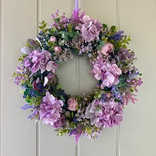 Load image into Gallery viewer, Secret Garden Wreath - Purple