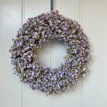 Load image into Gallery viewer, Lilac Gypsophila Wreath - Field & Rose