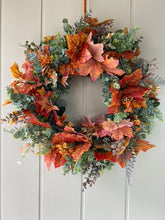 Load image into Gallery viewer, Autumn Greenery Wreath