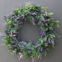 Load image into Gallery viewer, Lavender Wreath - Large - Field & Rose