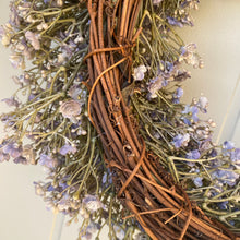 Load image into Gallery viewer, Lilac Gypsophila Wreath - Field & Rose
