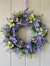 Load image into Gallery viewer, Hydrangea & Lavender Wreath - Field & Rose