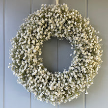 Load image into Gallery viewer, White Gypsophila Wreath - Large