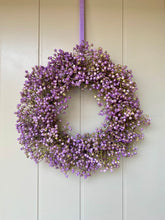 Load image into Gallery viewer, Purple Wildflower Wreath