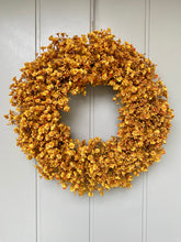 Load image into Gallery viewer, Golden Gypsophila Wreath - Field & Rose