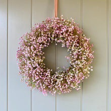 Load image into Gallery viewer, Pink Wildflower Wreath