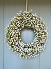 Load image into Gallery viewer, White Gypsophila Wreath - Large