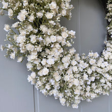 Load image into Gallery viewer, White Gypsophila Wreath - Large - Field & Rose