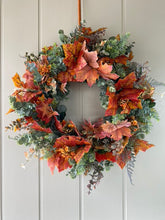 Load image into Gallery viewer, Autumn Greenery Wreath