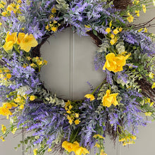Load image into Gallery viewer, Rustic Spring Wreath 60cm - Field & Rose