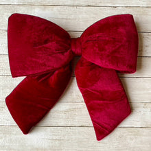 Load image into Gallery viewer, Oversize Velvet Bow