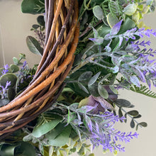 Load image into Gallery viewer, Hydrangea & Lavender Wreath - Field & Rose