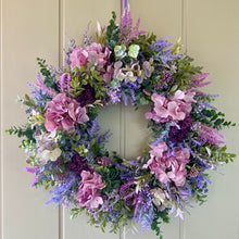 Load image into Gallery viewer, Secret Garden Wreath - Purple - Field & Rose