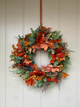 Load image into Gallery viewer, Autumn Greenery Wreath