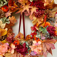 Load image into Gallery viewer, Autumn Pumpkin Patch Wreath - Field & Rose