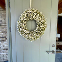 Load image into Gallery viewer, White Gypsophila Wreath - Large
