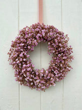 Load image into Gallery viewer, Mini Pink Gypsophila Wreath - Field & Rose