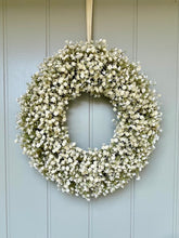 Load image into Gallery viewer, White Gypsophila Wreath - Large