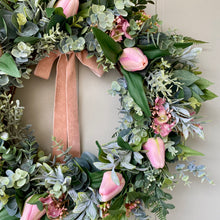 Load image into Gallery viewer, Blush Tulip Wreath - Field & Rose