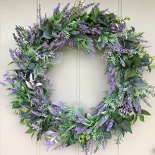 Load image into Gallery viewer, Lavender Wreath - Large - Field & Rose