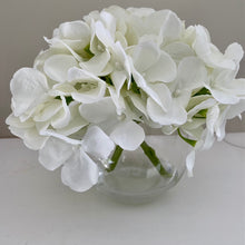 Load image into Gallery viewer, White Hydrangeas in Vase - Medium - Field & Rose