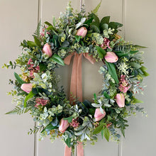 Load image into Gallery viewer, Blush Tulip Wreath - Field & Rose