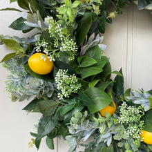 Load image into Gallery viewer, Lemon Wreath