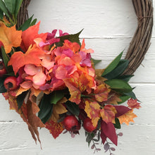 Load image into Gallery viewer, Autumn Glow Half Wreath - Field & Rose