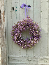 Load image into Gallery viewer, Purple Wildflower Wreath - Field & Rose