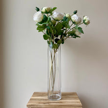 Load image into Gallery viewer, White English Rose Stem - 70cm