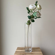 Load image into Gallery viewer, White English Rose Stem - 70cm