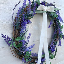 Load image into Gallery viewer, Lavender Wreath - Field & Rose